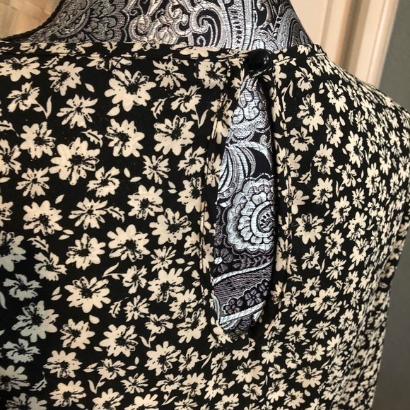 Poetry black and ivory‎ daisy romper with lace - Picture 8 of 10